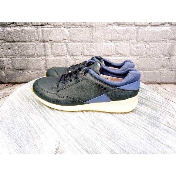 Ecco Golf Shoes Street Retro Blue Women 8 Spikeless Used No Box - Picture 11 of 13